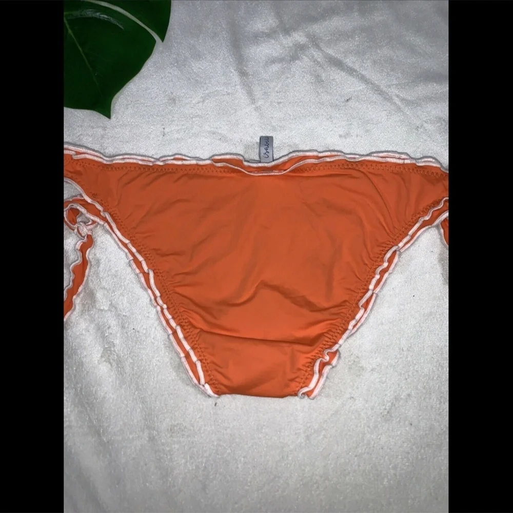 NEW Isabella Rose Hot House Bondi Ruffle Tie Side‎ Bikini Bottom [SZ Large ]